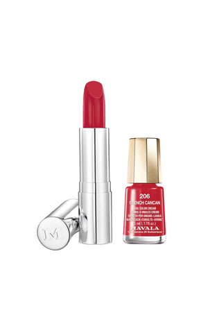 Rouge à lèvres & mini vernis à ongles - 381 Rouge Forever