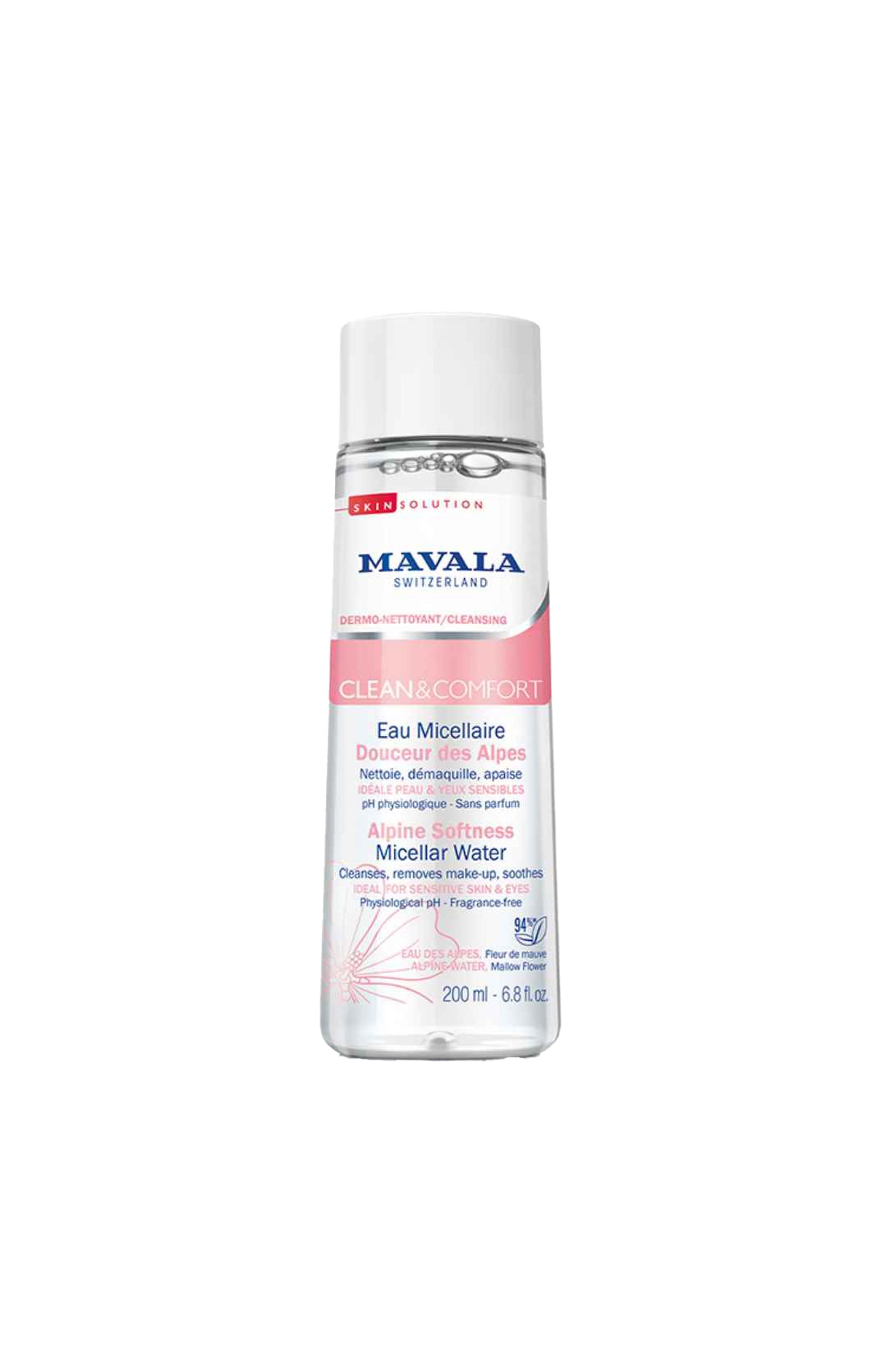 Eau micellaire - Clean & Comfort - 200 ml