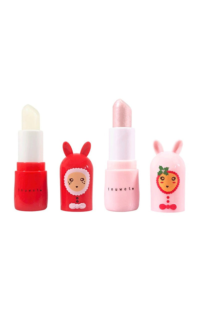 Coffret de baumes à lèvres - Couronne de Noël - Mangue et sucre d'orge