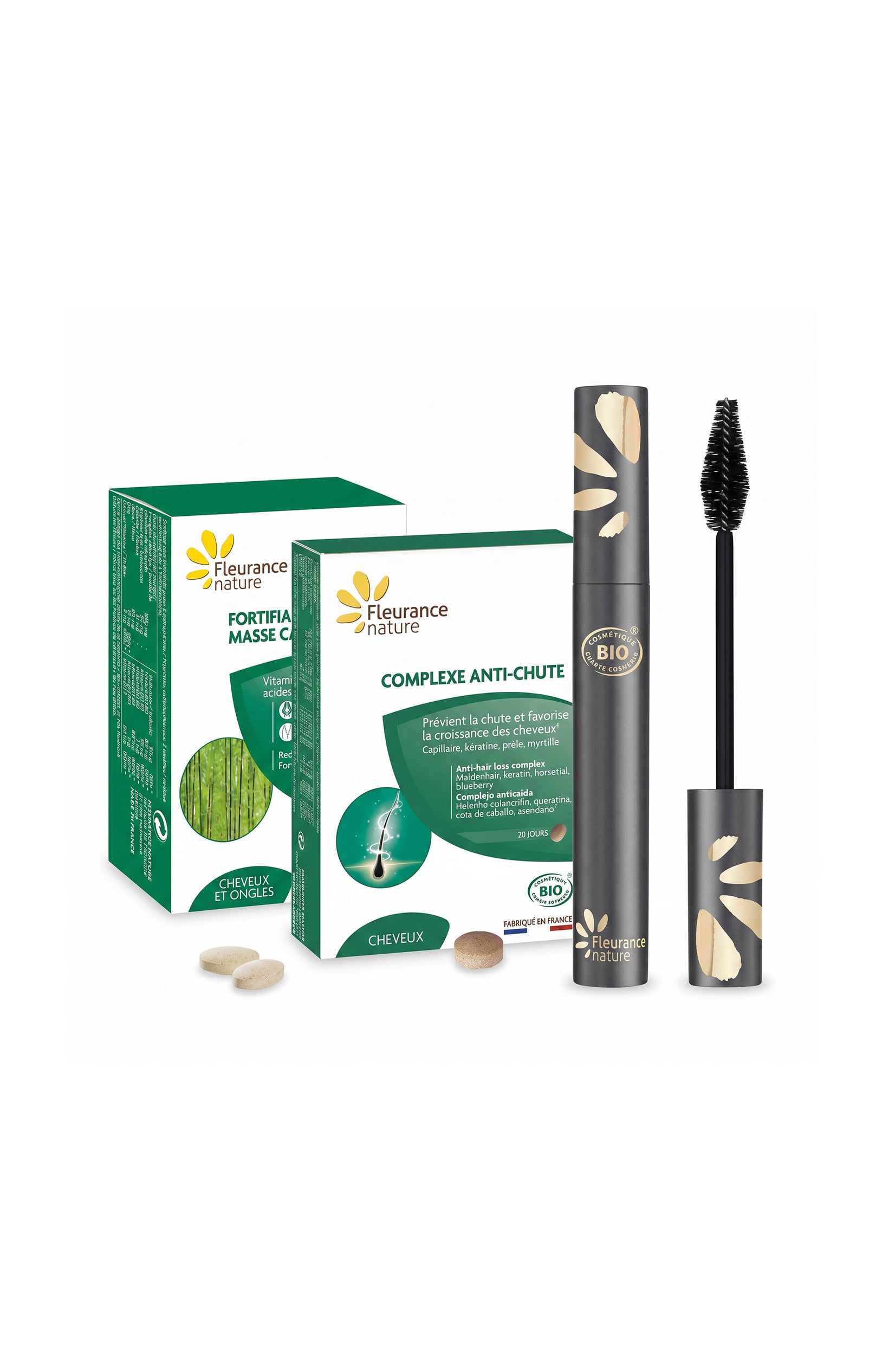 Lot capillaire fortifiant & anti-chute - 1 mois