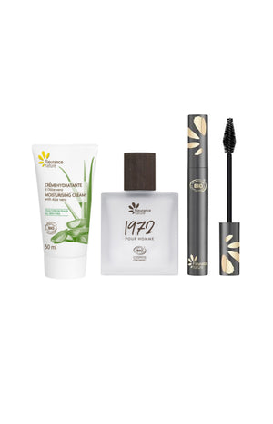 Lot eau de toilette & crème hydratante bio - Homme - 2 x 50 ml