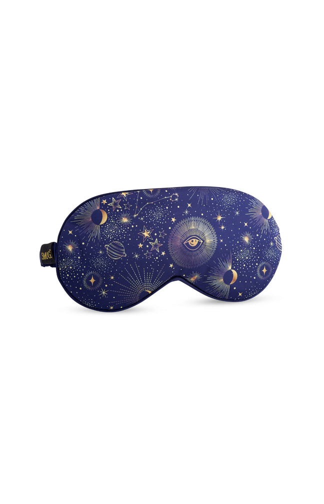 Masque de sommeil - Satin - Bleu céleste