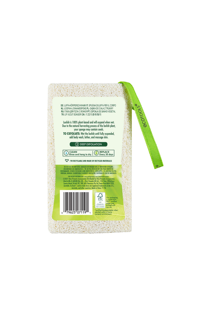 Eponge exfoliante en loofah - Corps