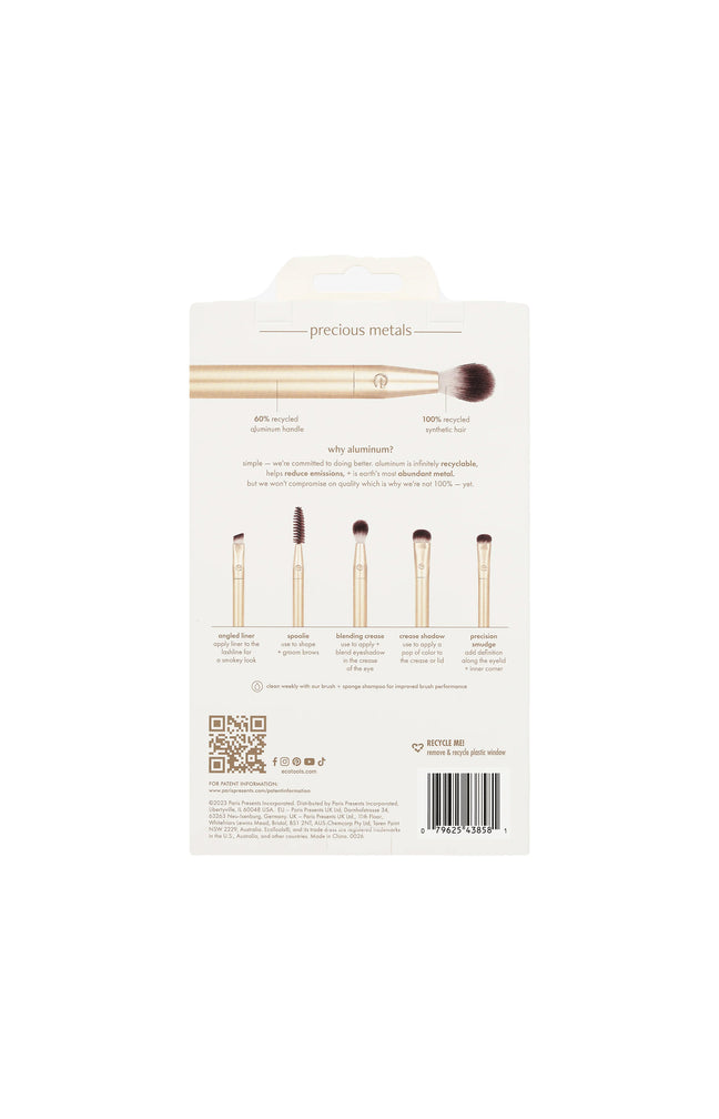 Set de 5 pinceaux or - Yeux