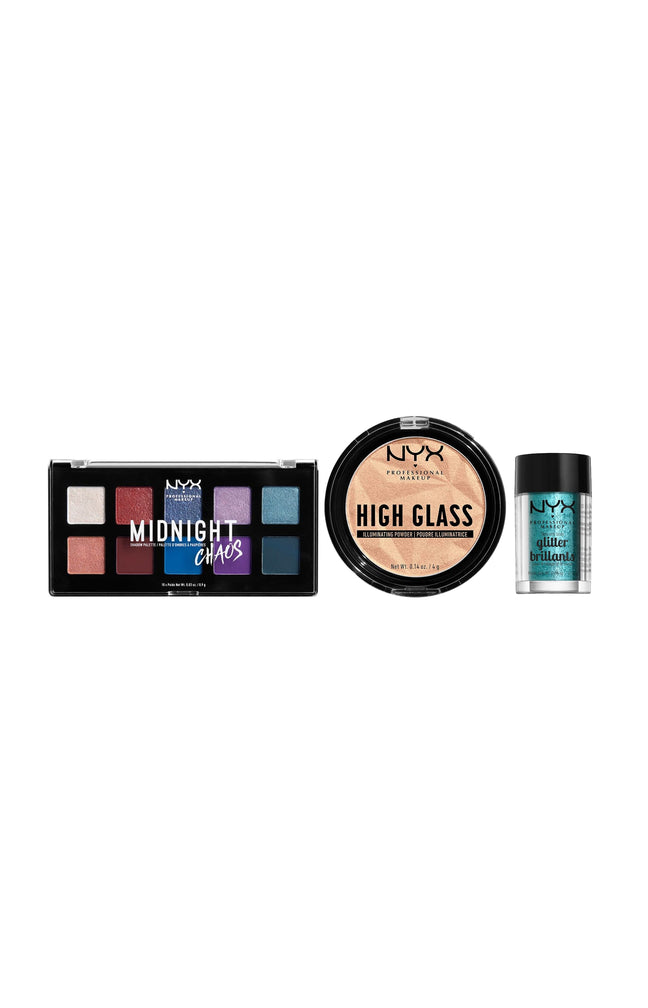 Kit maquillage coloré - Teint & yeux - 3 produits