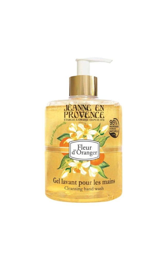 Gel lavant mains- Fleur d'oranger - 500 ml
