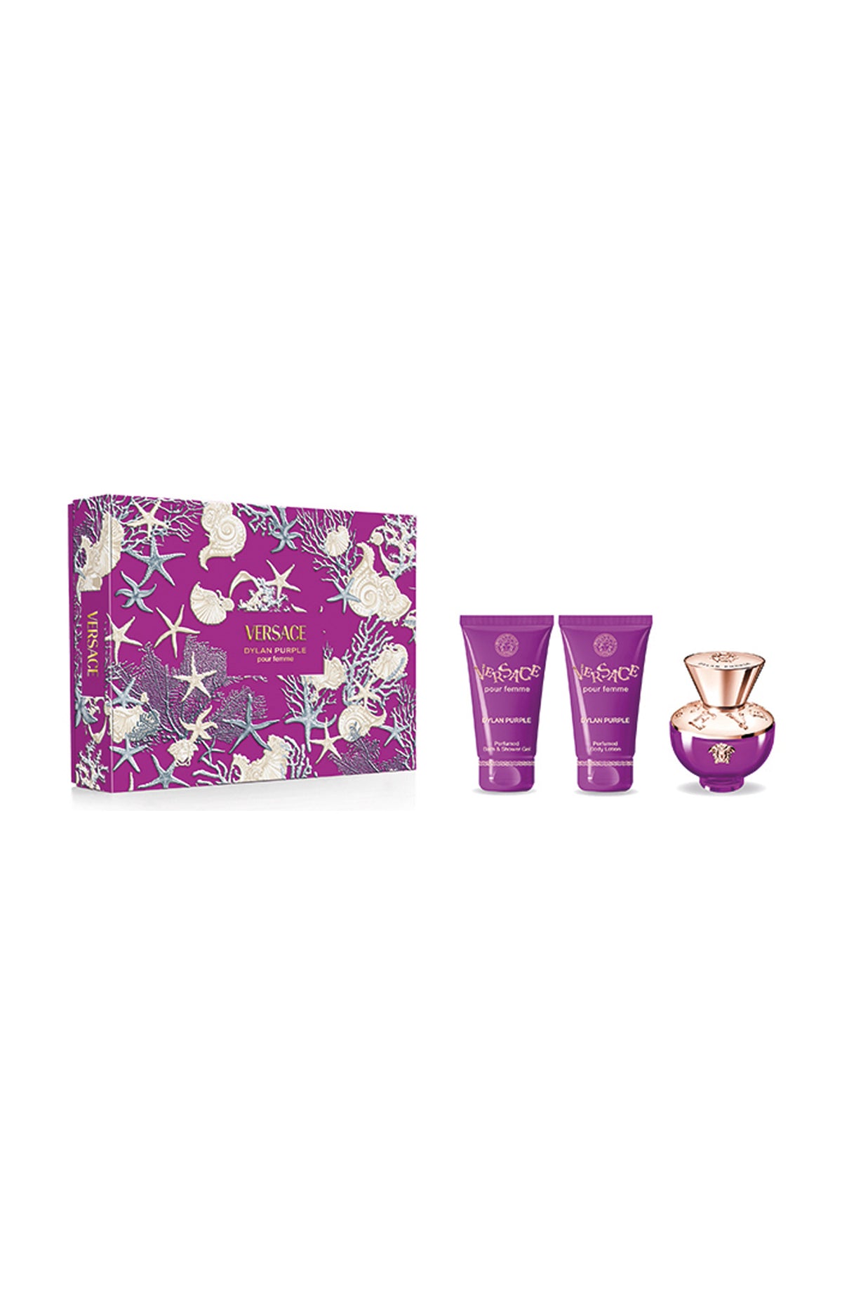 Coffret Versace Dylan Purple Eau de Parfum - Florale et fruitée