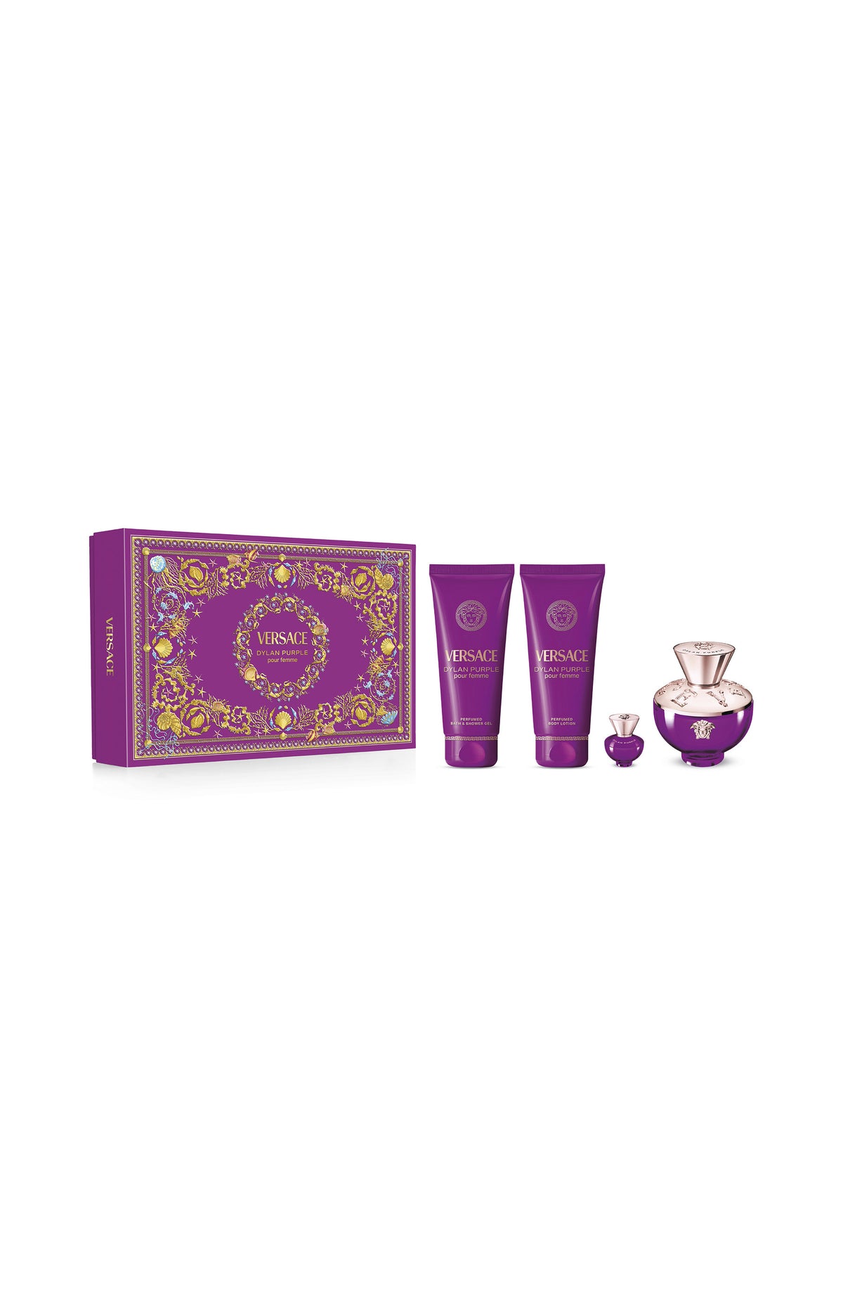 Coffret Versace Dylan Purple Eau de Parfum - Florale et fruitée