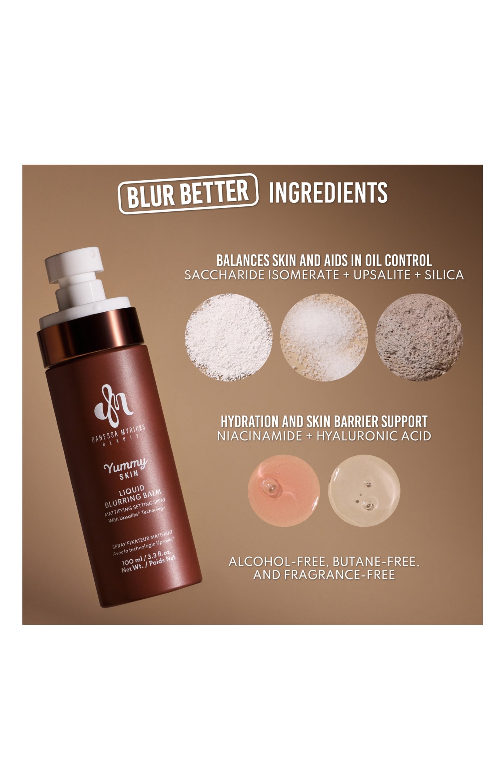 Spray fixateur matifiant - Yummy Skin - Mini
