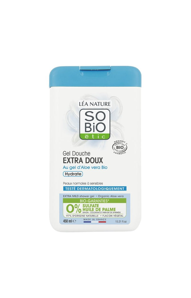 Gel douche extra-doux bio hydratante - Aloe vera