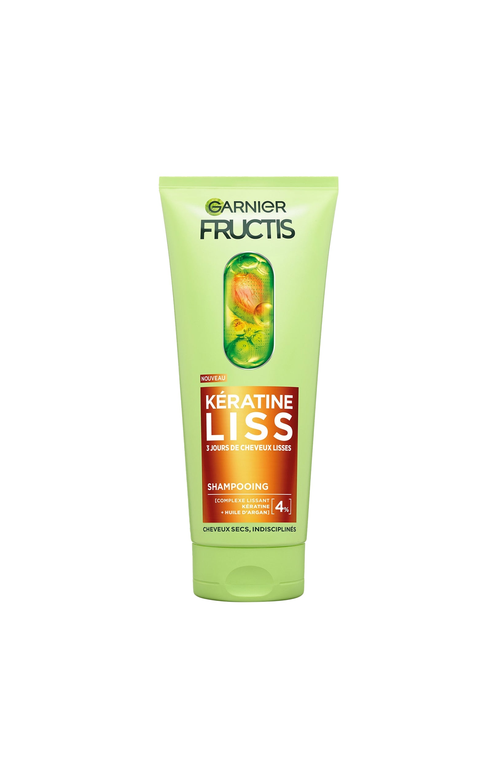 Shampooing Kératine - Liss Fructis - 200 ml