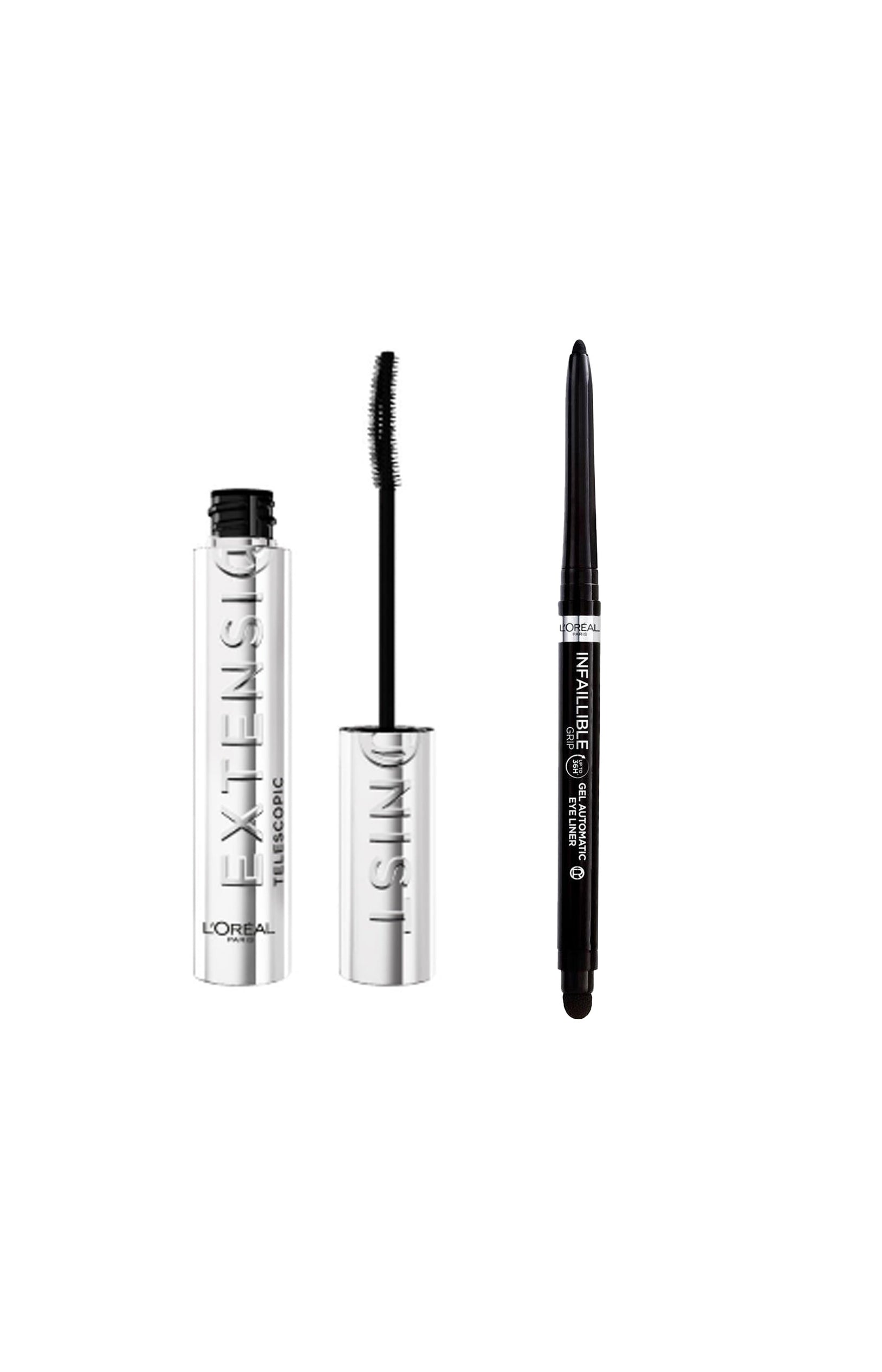 Duo regard - Mascara longueur & Eyeliner noir - 2 produits