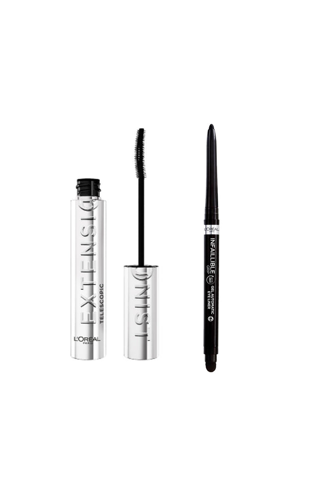 Duo regard - Mascara longueur & Eyeliner noir - 2 produits
