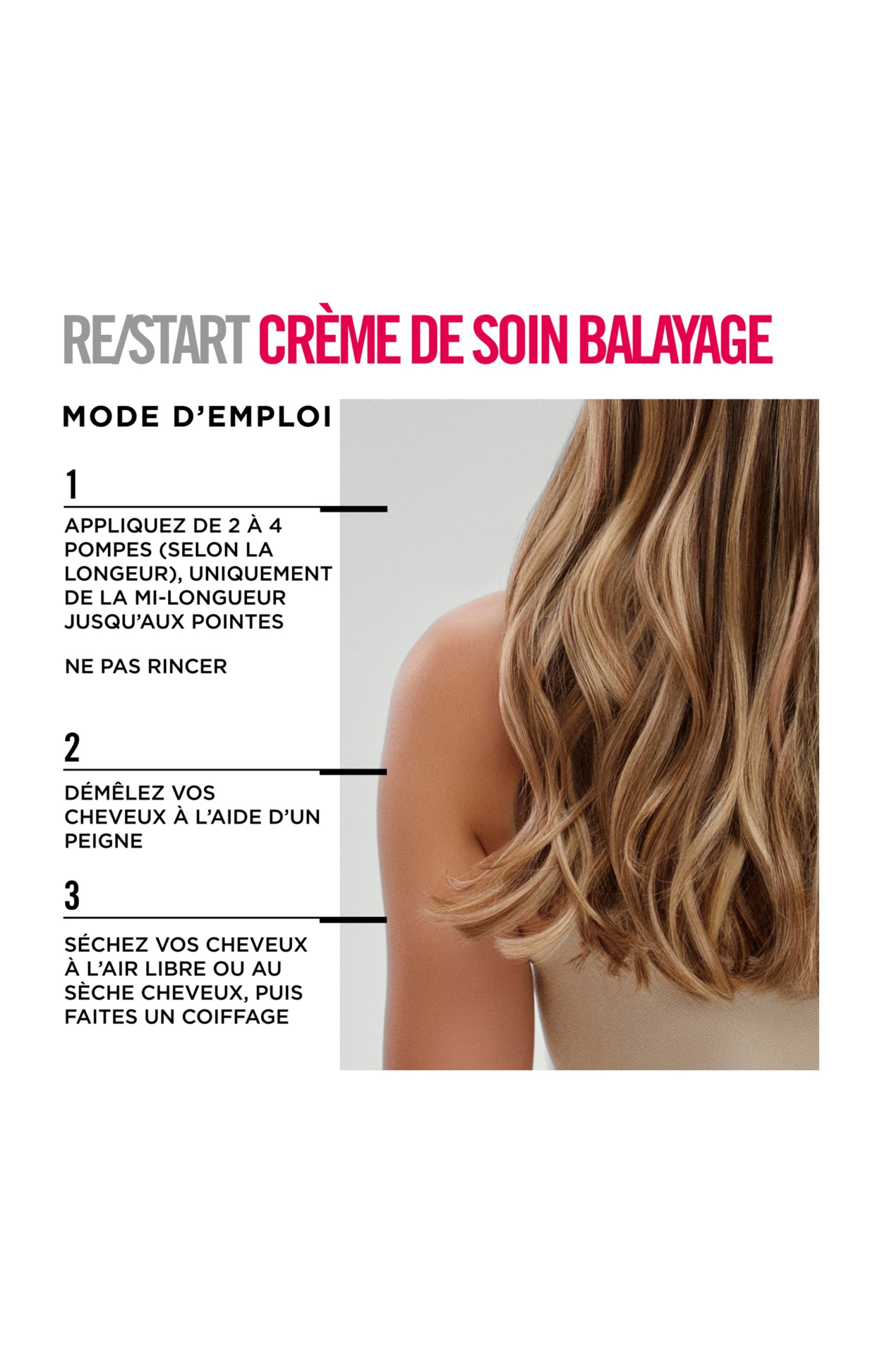 Crème de soin balayage - Re/Start Color