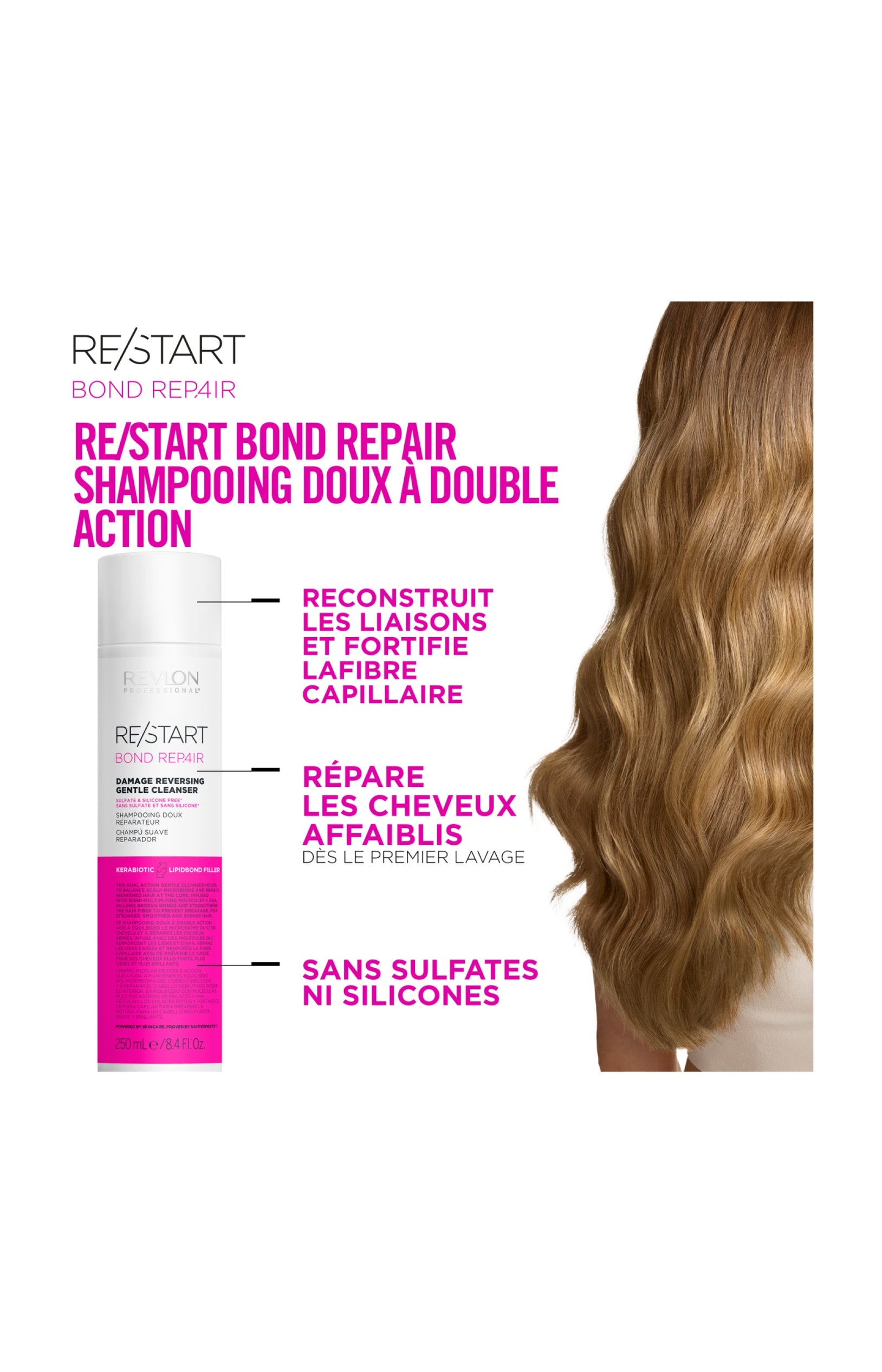 Shampoing Doux Réparateur - Re/Start - Bond Repair