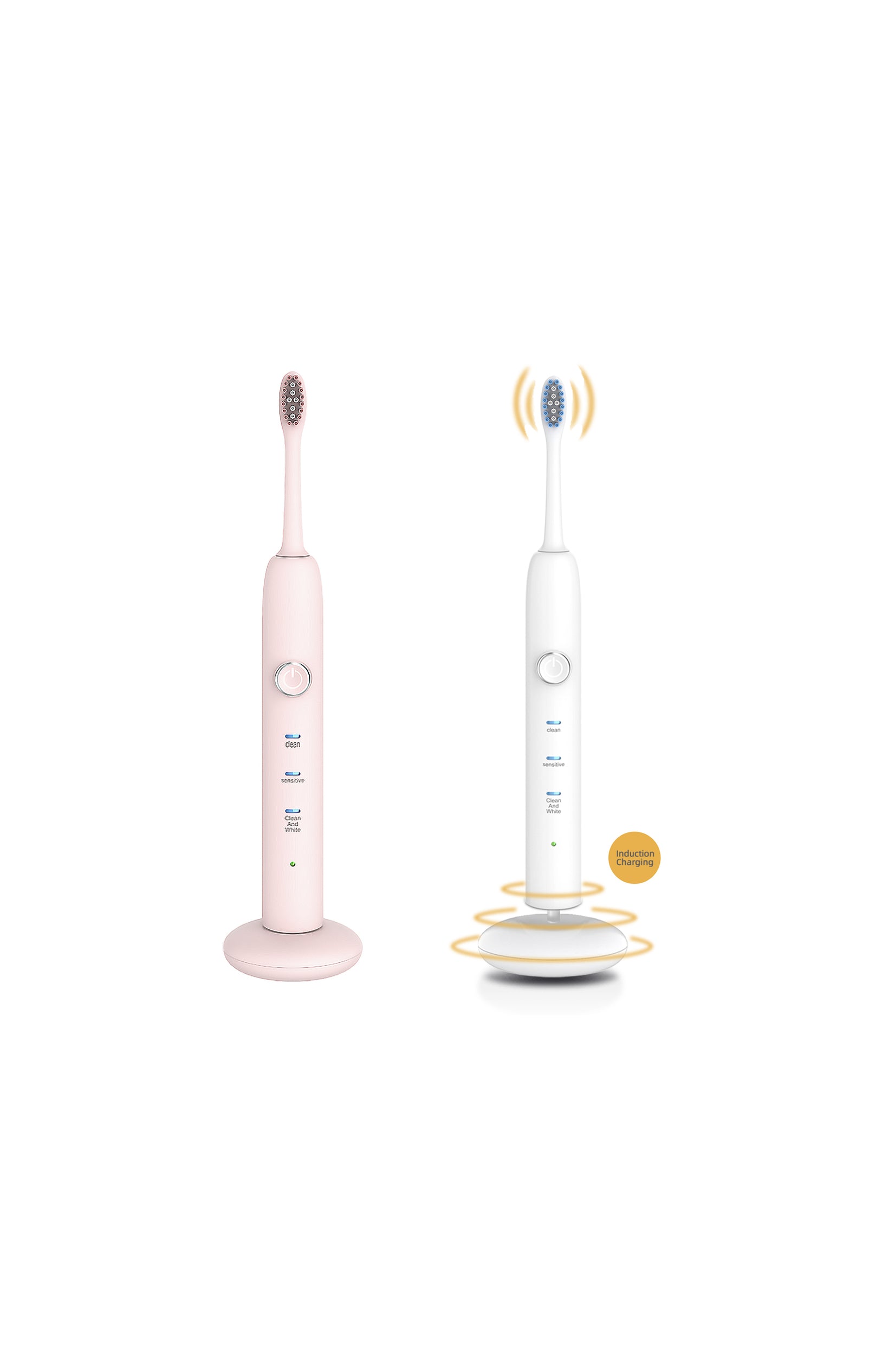 Brosse à dents électrique - Rechargeable sans fil - 3 modes