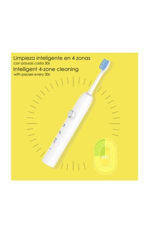 Brosse à dents électrique - Rechargeable sans fil - 3 modes