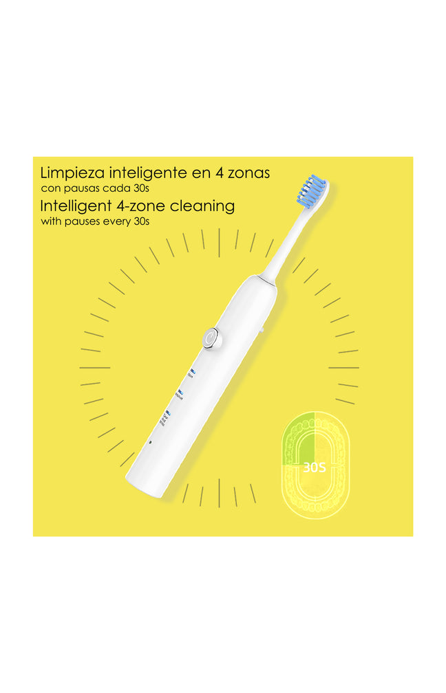 Brosse à dents électrique - Rechargeable sans fil - 3 modes