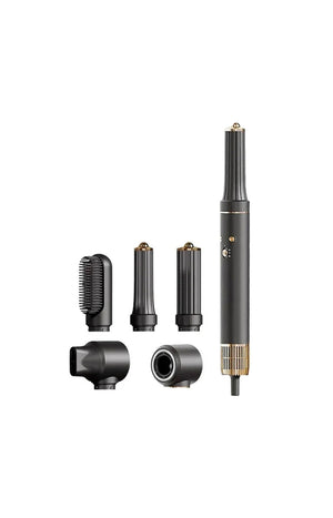 Sèche-cheveux multifonction 5-en-1 - 1300W - Gris métallique