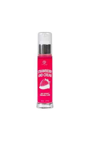 Lubrifiant - Effet chaud - Fraise 50 ml