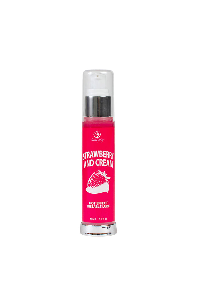 Lubrifiant - Effet chaud - Fraise 50 ml
