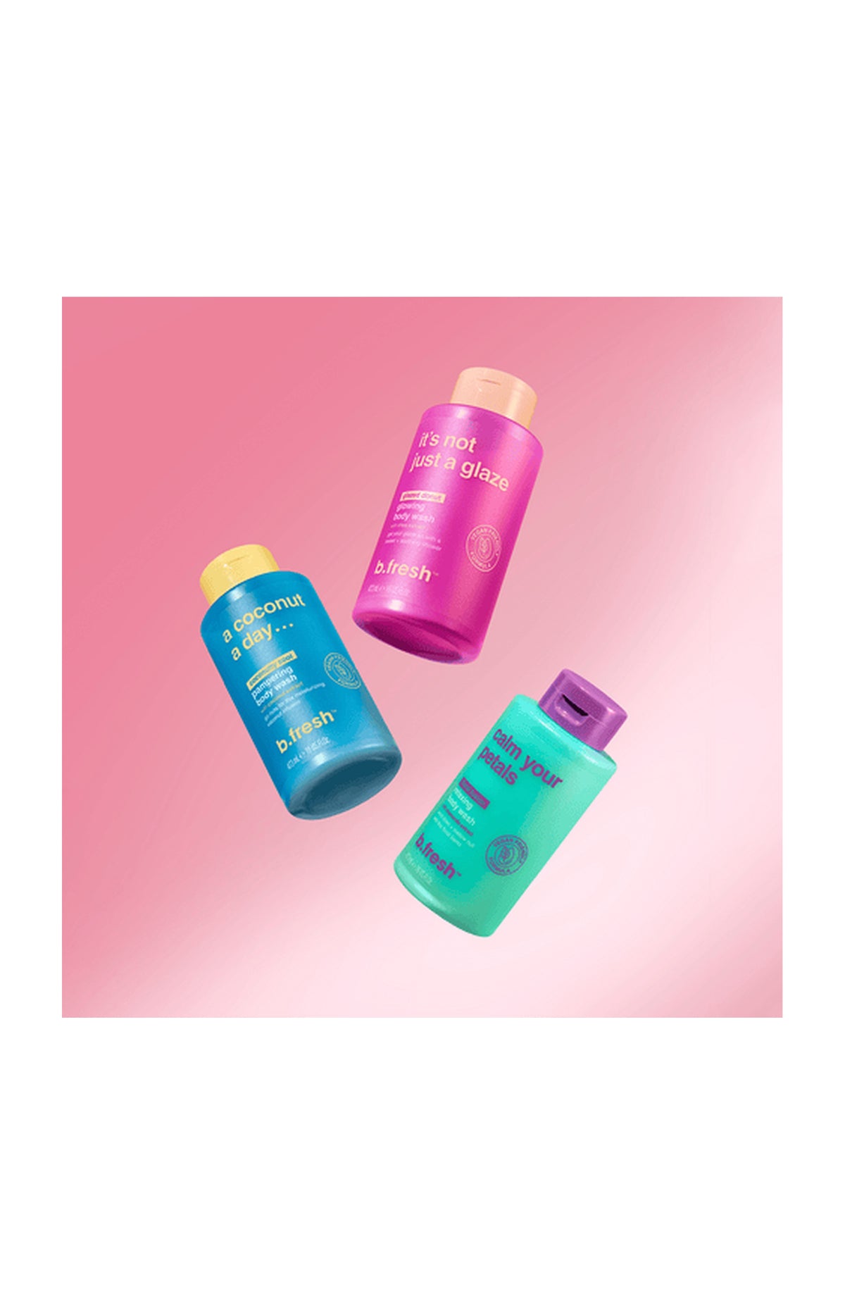 Gel douche parfumé - Donut glacé - 473 ml