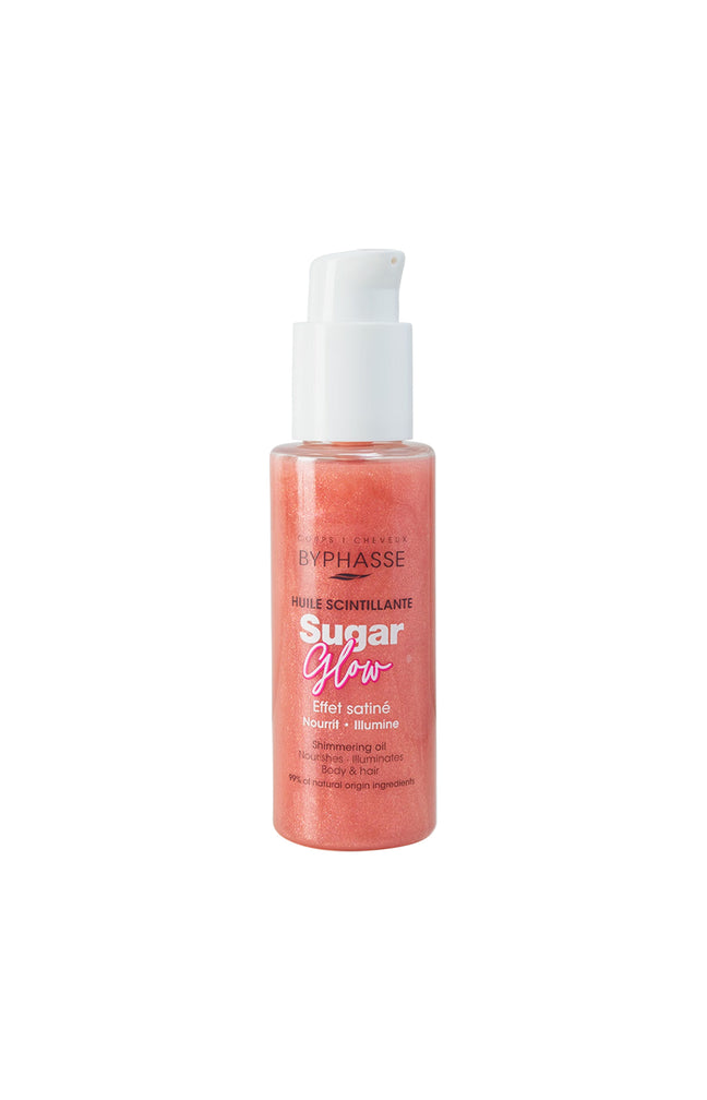 Huile scintillante - Sugar Glow - Corps & cheveux - 100 ml