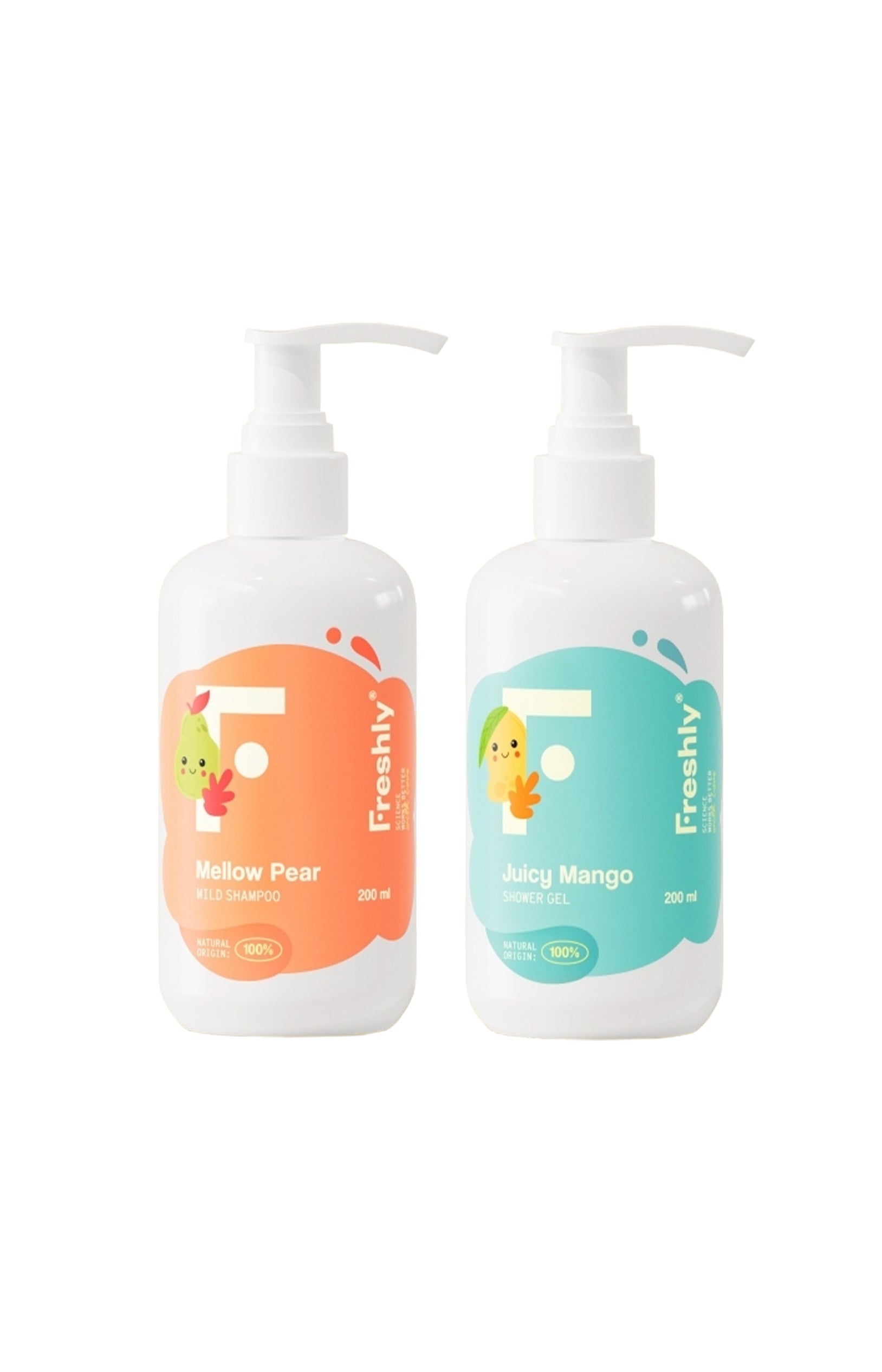 Shampoing & Gel douche - Poire & mangue - Enfant - 2 x 400 ml