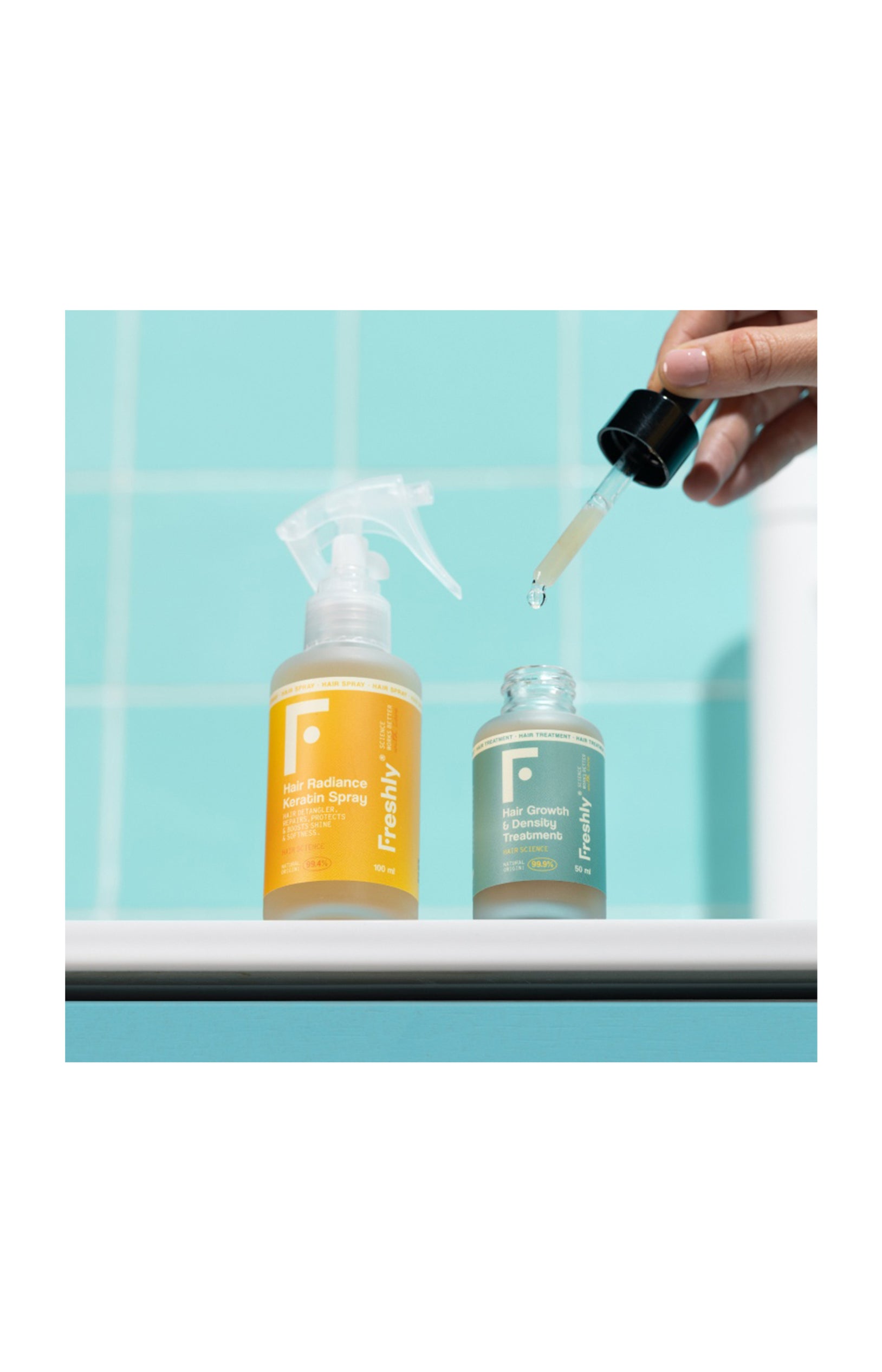 Coffret soins cheveux - Croissance & protection - 2 produits