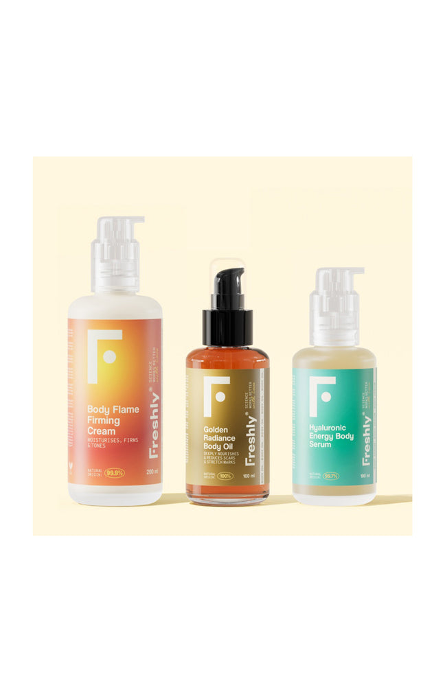 Coffret soins - Crème, huile & sérum - Corps - 3 produits