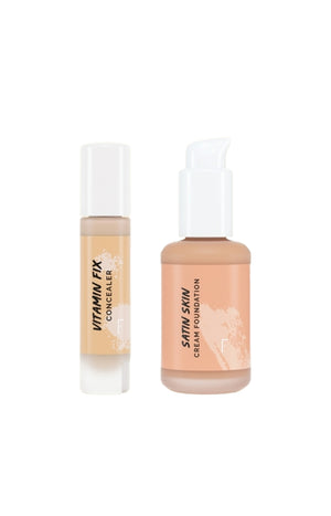 Fond de teint & anti-cerne - 200 Sunburst & 100 Sand - Visage