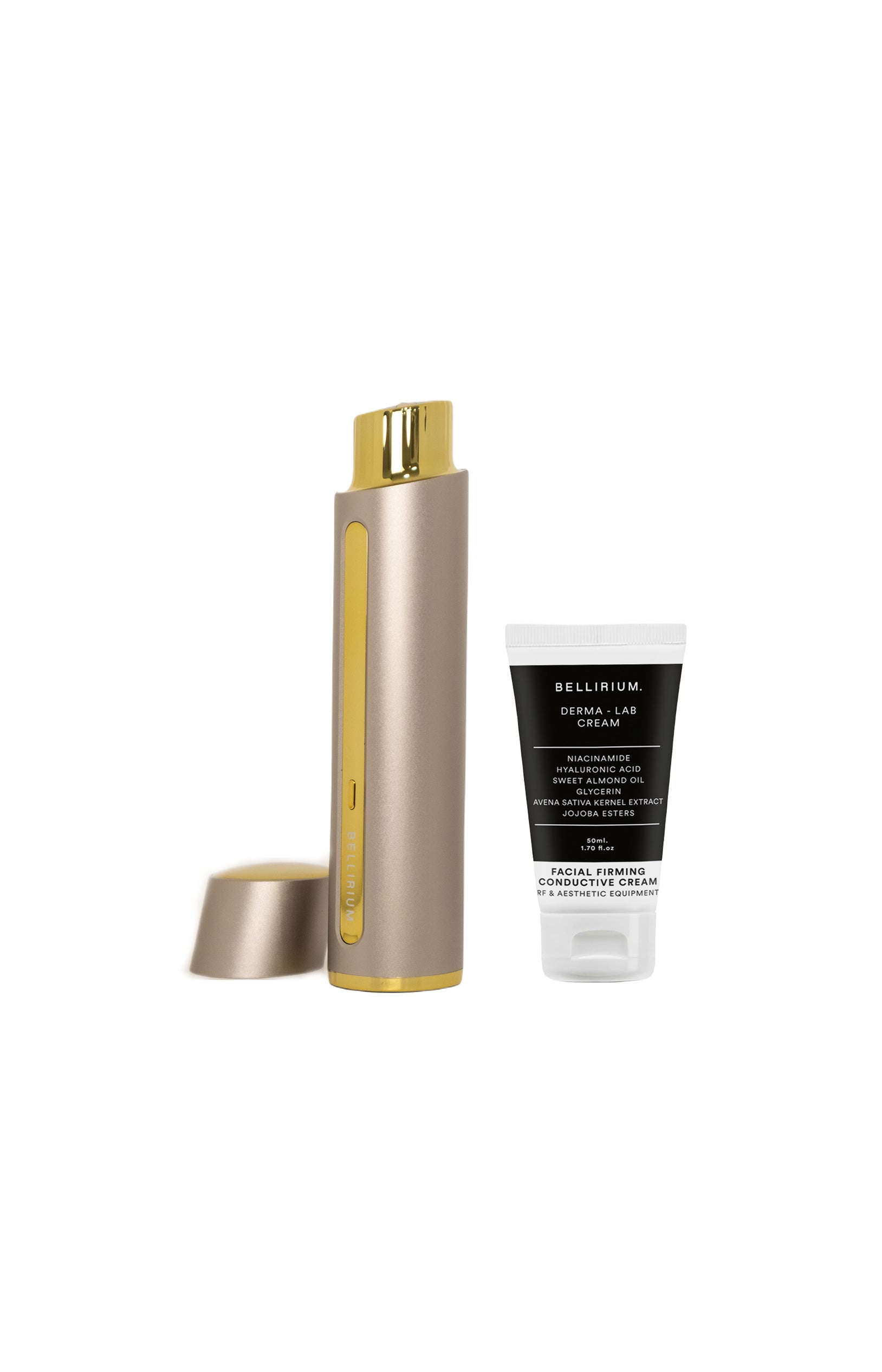 Appareil de radiofréquence LED & crème raffermissante - Soin anti-âge - Visage