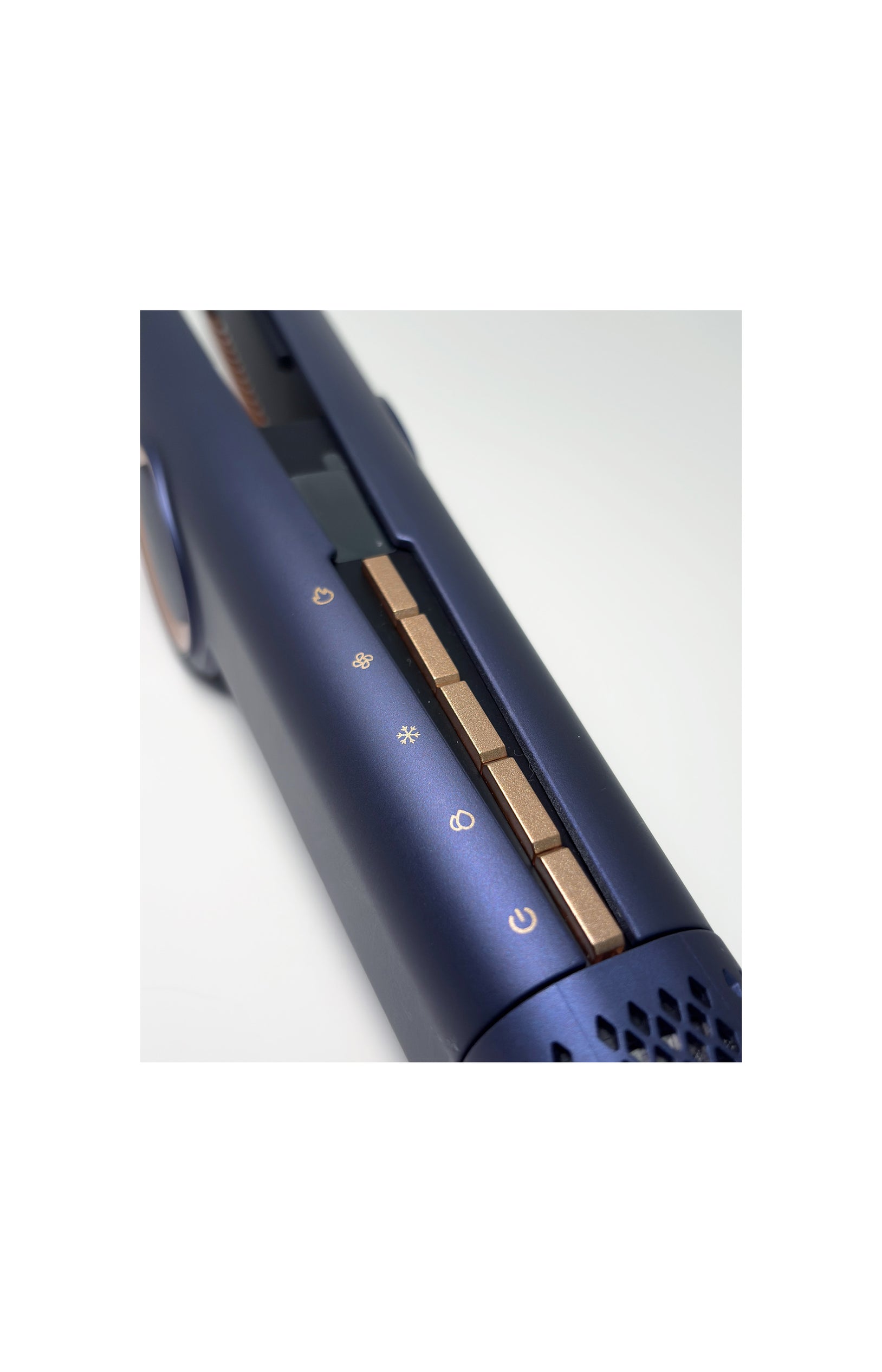 Sèche-cheveux & lisseur 2-en-1 - Zafira Aerostrait - Bleu