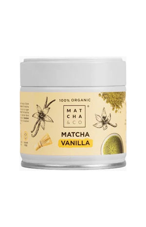 Thé Matcha bio - Vanille - 30 g