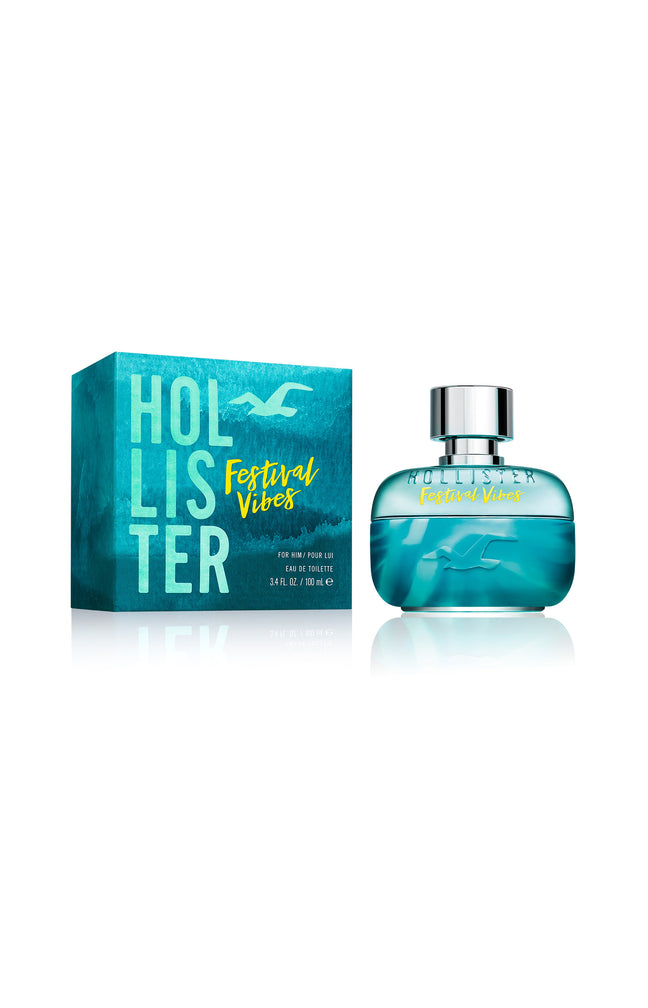 Hollister Festival Vibes Eau de toilette - Aromatique - Homme