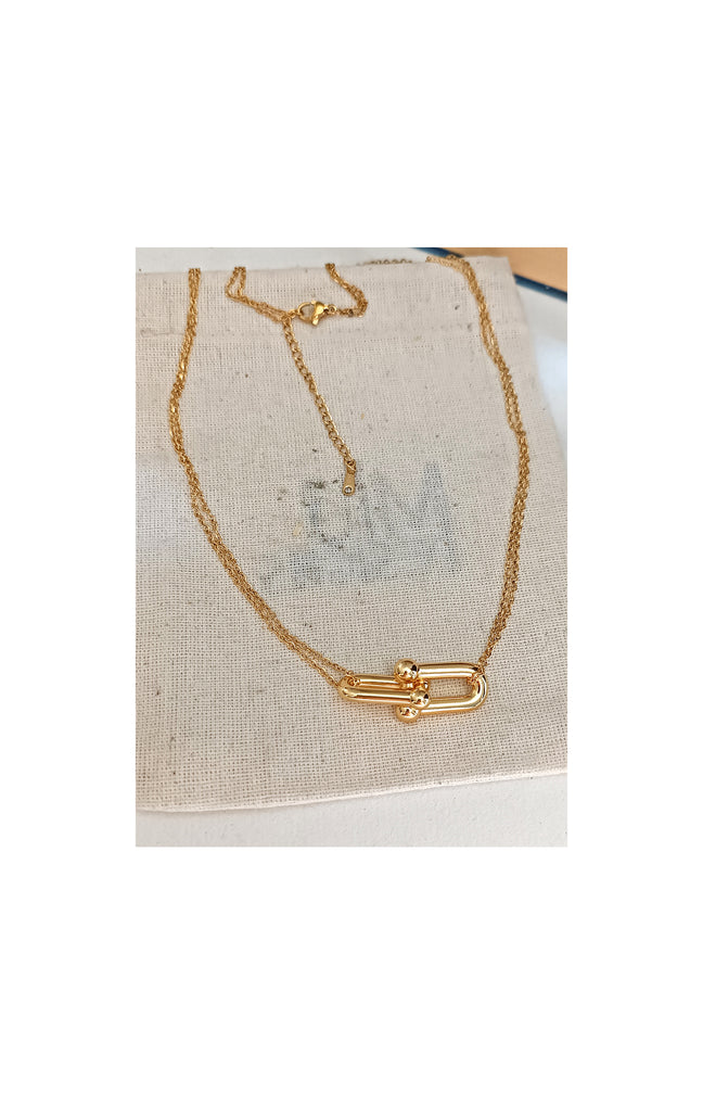 Collier - Laiton plaqué or