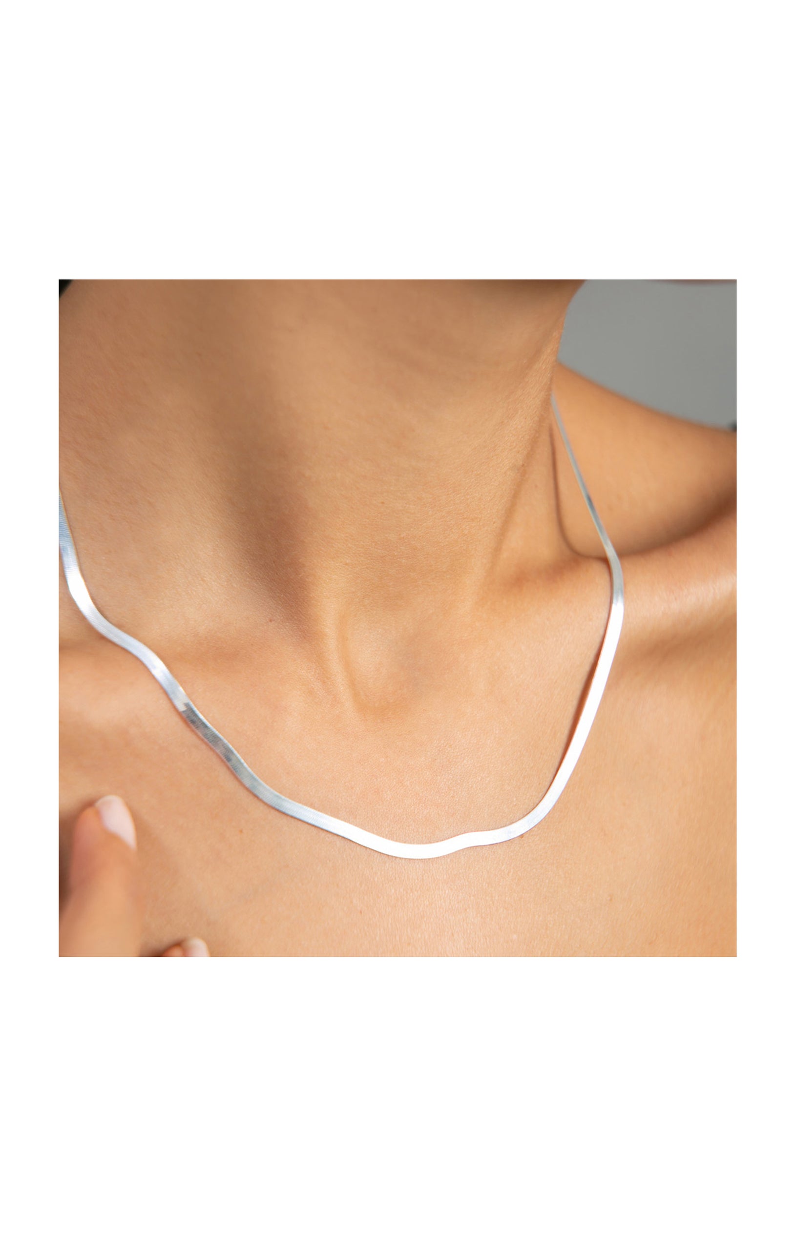 Collier chaîne italienne - Argent 925