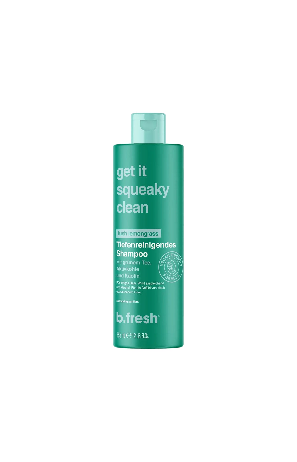 Shampoing detox - Thé vert & charbon - 355 ml