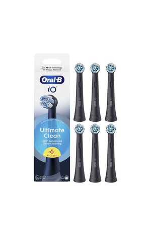 Oral-B iO refills x6 Ultimate Clean noir
