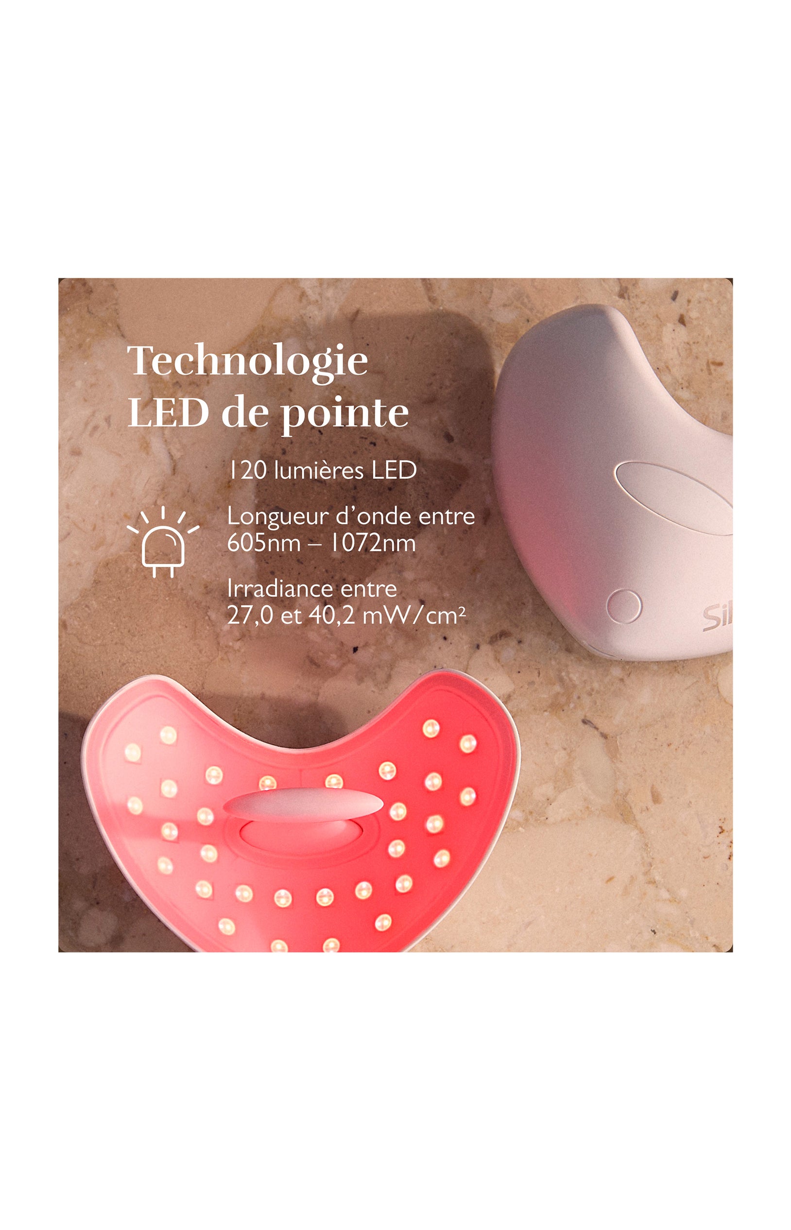 Masque LED - Lumilips - Lèvres