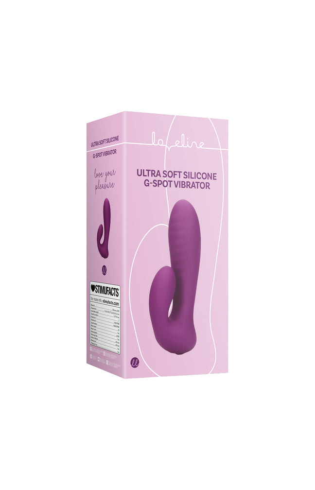 Vibrateur point G en silicone ultra doux – Orchidée Violet
