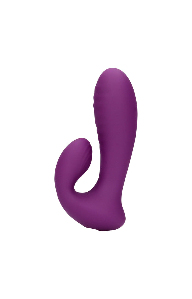 Vibrateur point G en silicone ultra doux – Orchidée Violet