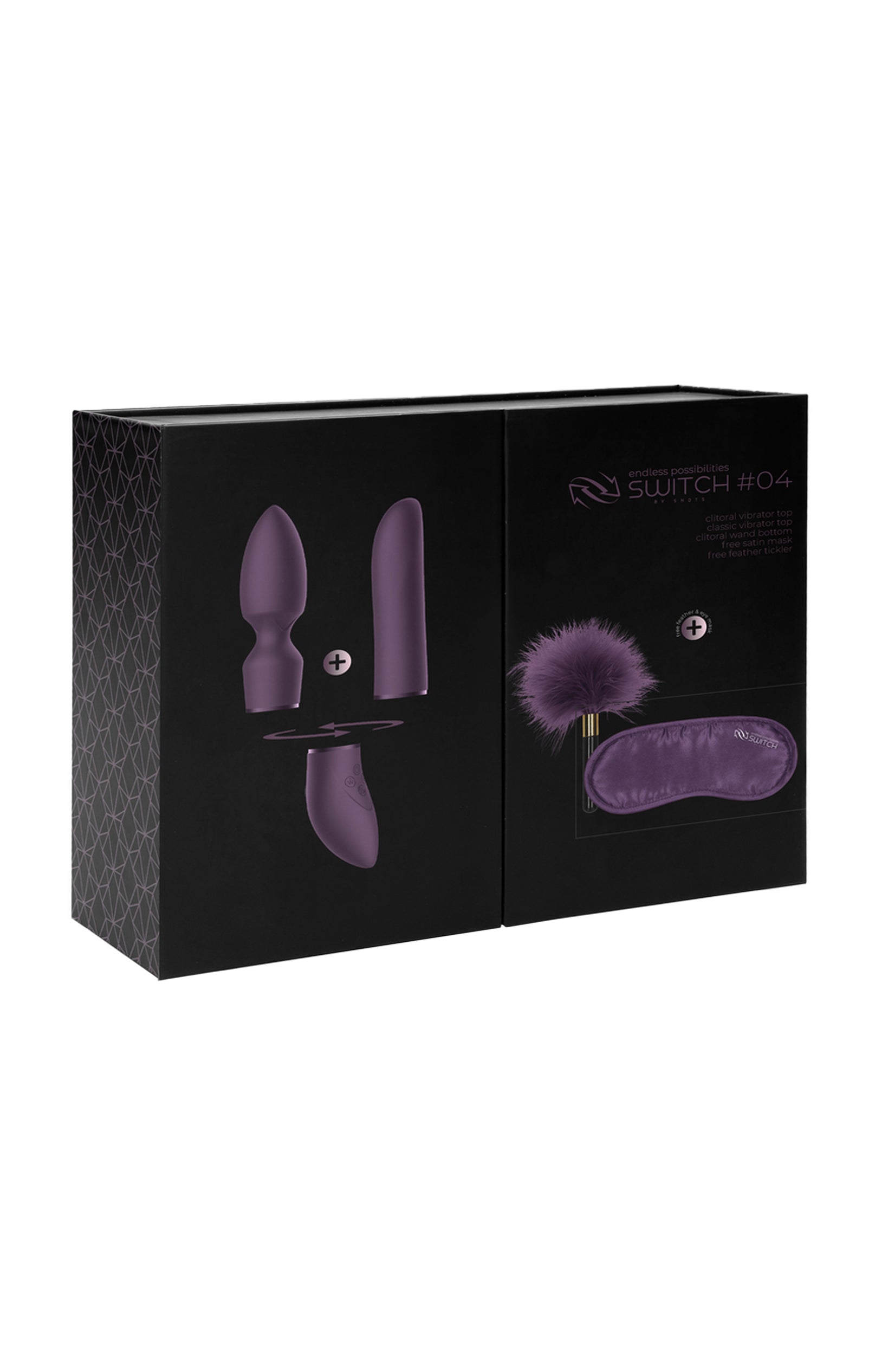 Kit plaisir – Vibrateur & accessoires interchangeables