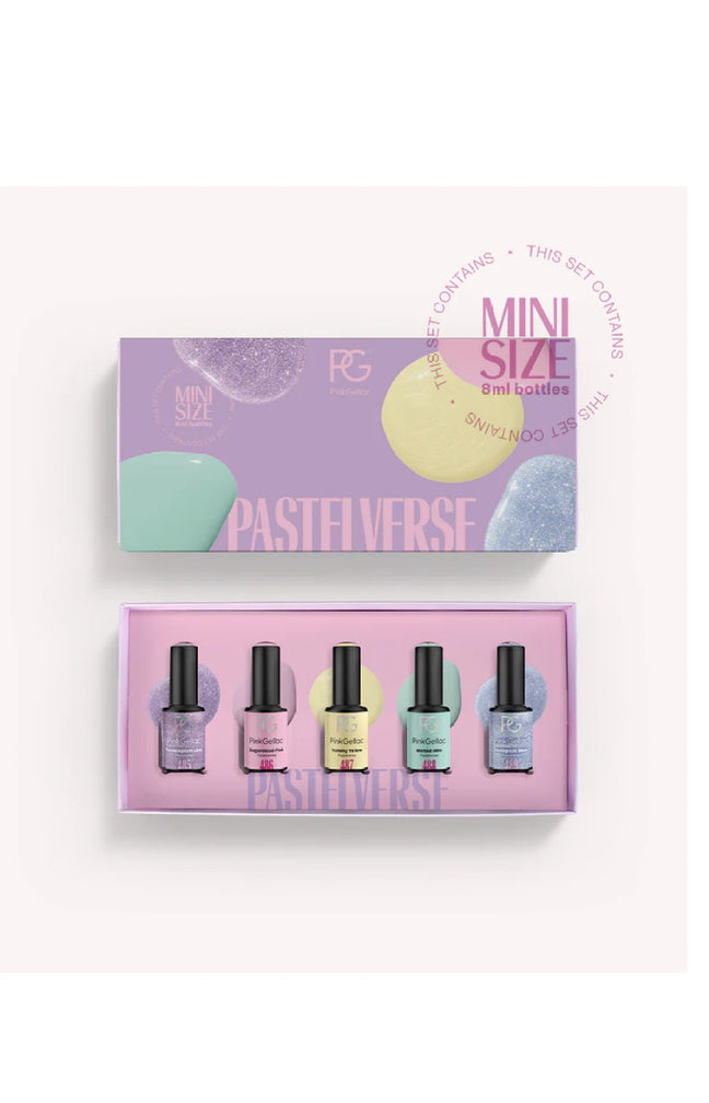 Coffret Pastelverse - Vernis semi-permanent - 5 unités