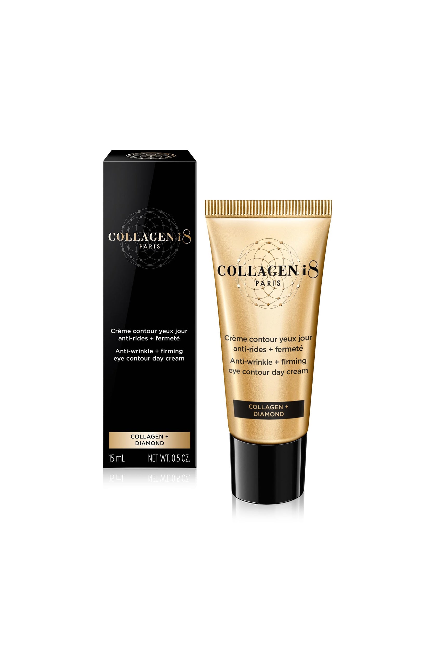 Crème contour yeux jour anti-rides + fermeté - 15 ml