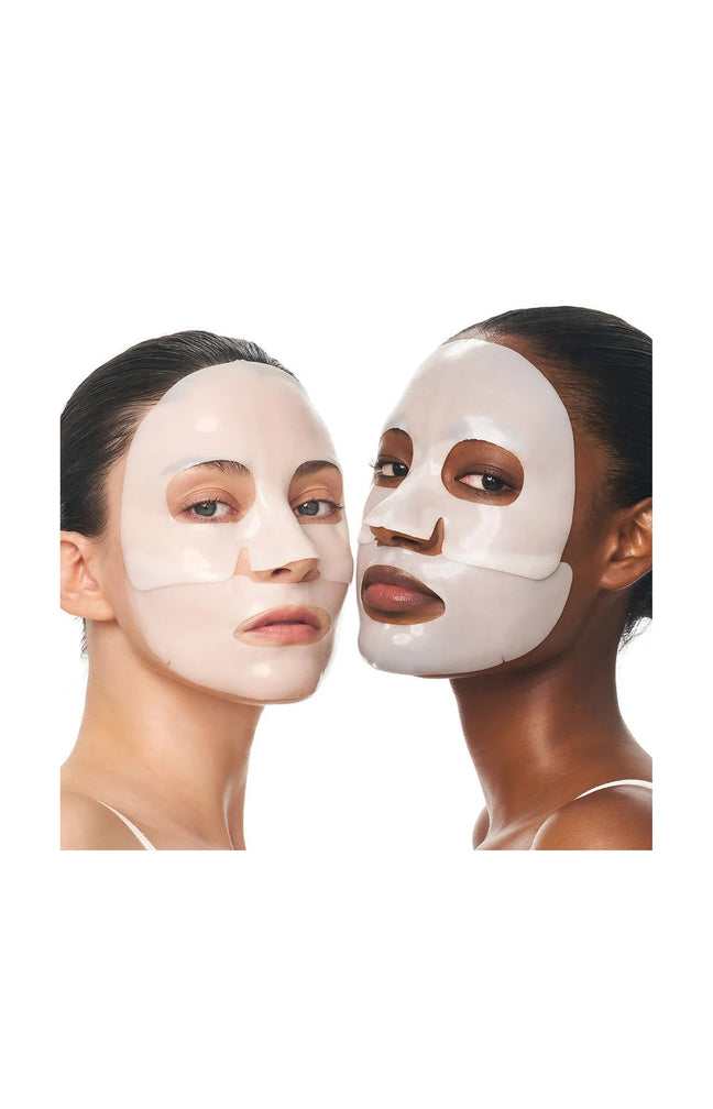 Masques éclats - Collagène, niacinamide & vitamine C - Visage - 4 x 37 g
