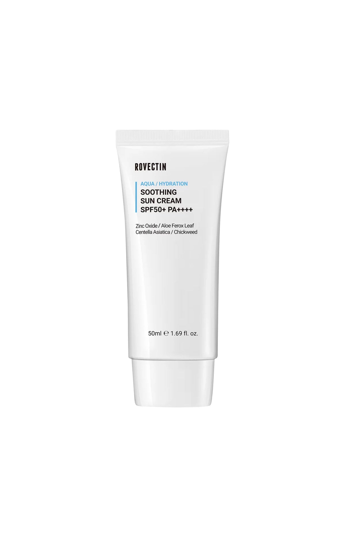 Solaire visage SPF50+ - Oxyde de zinc & dioxyde de titane - 50 ml