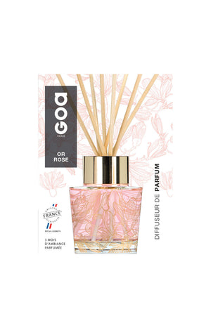 Bouquet parfumé Goatier Intemporel - Or Rose - 200 ml