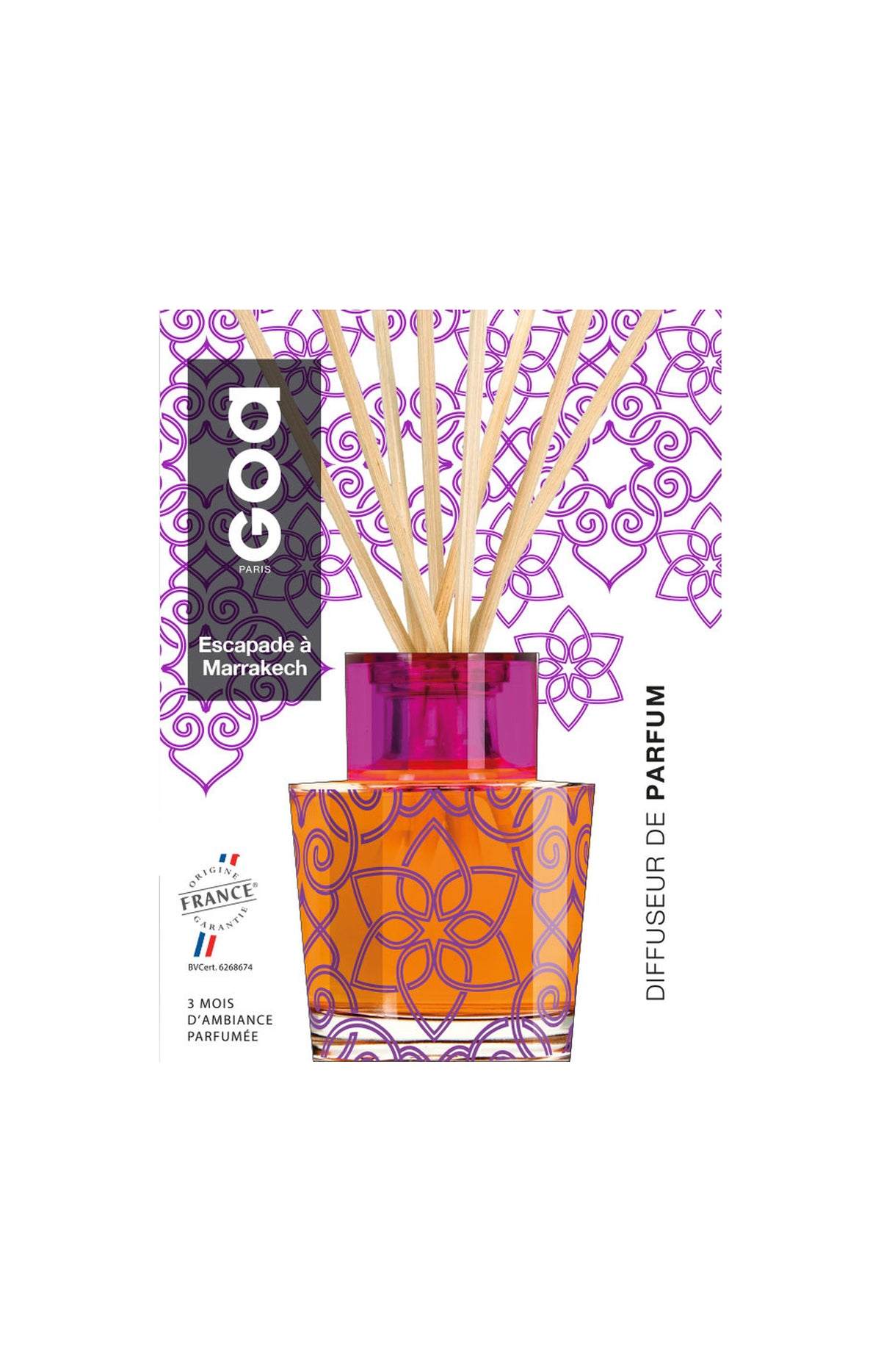 Bouquet parfumé Goatier - Escapade à Marrakech - 200 ml