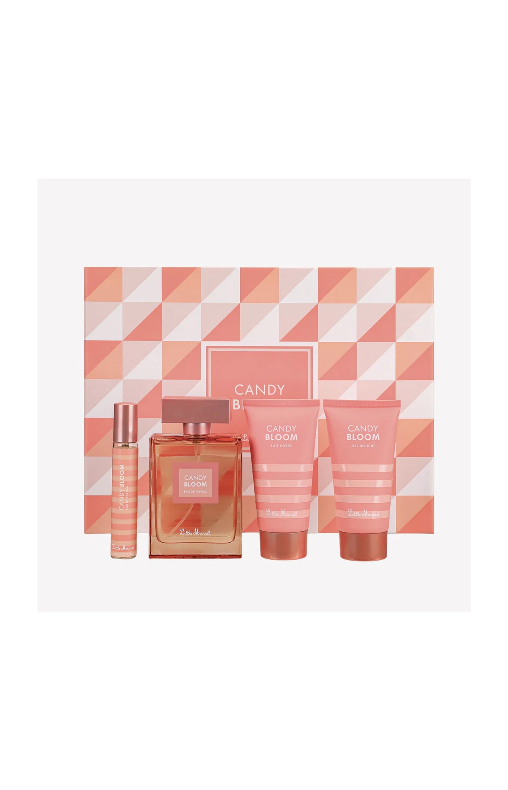 Coffret Candy Bloom - gel douche, eau de parfum & lait corps